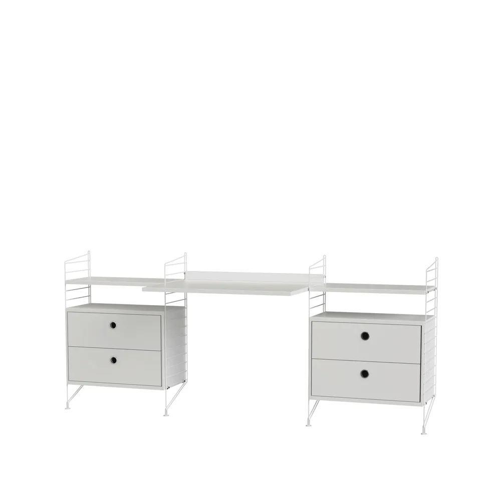 String bedroom white - Combination C,  String