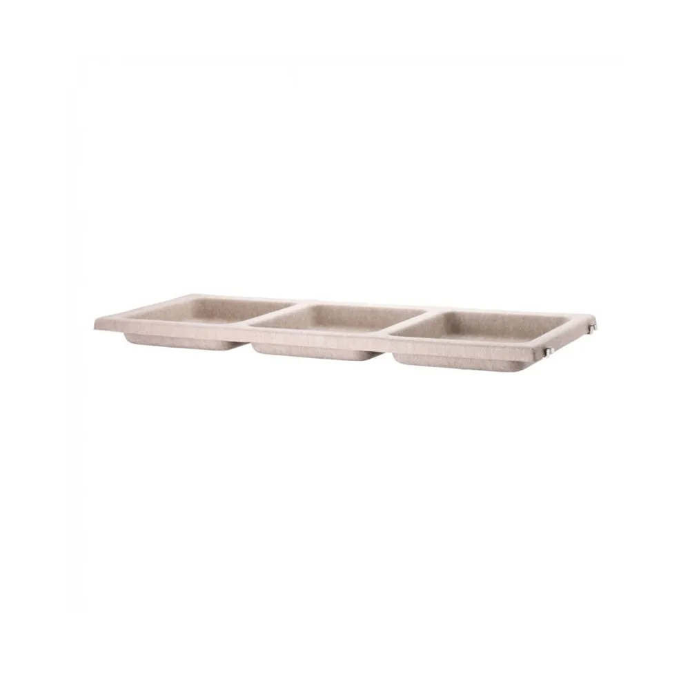 String bowl shelf, Beige, 78x30 cm String