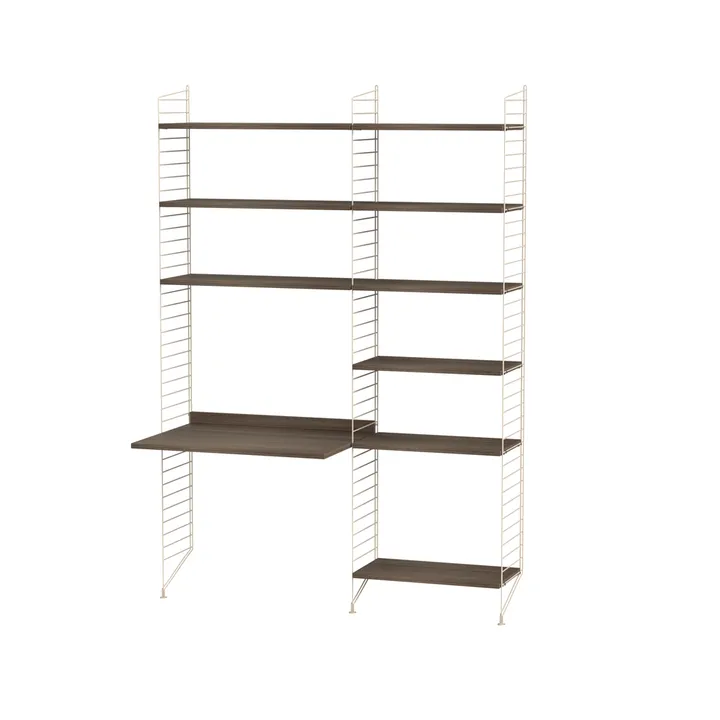String children's room walnut & beige - Combination D - String