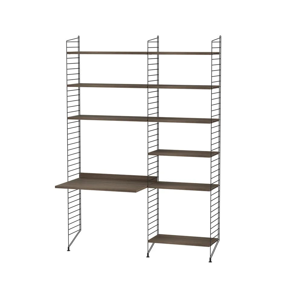 String children's room walnut & black - Combination D,  String