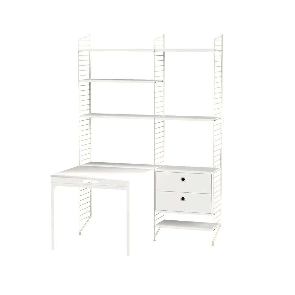 String children's room white & beige - Combination E,  String