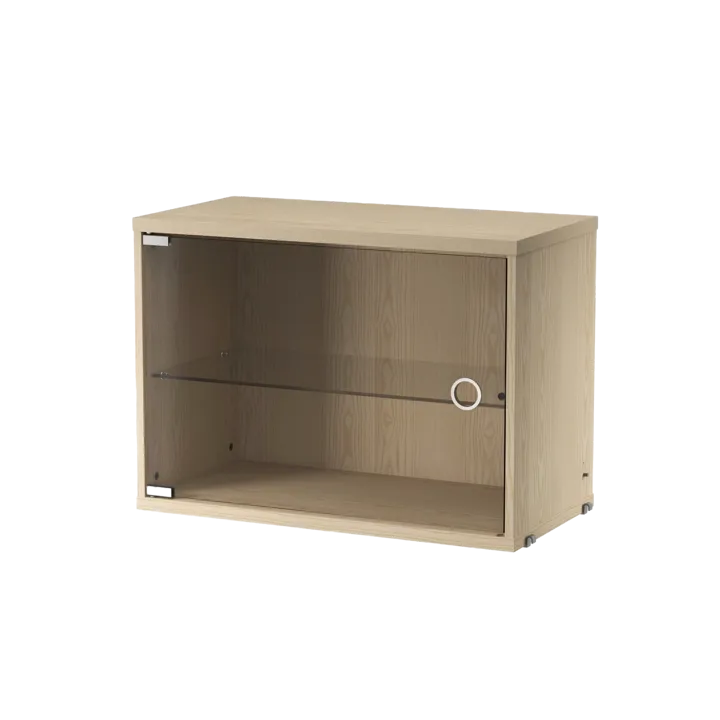 String display cabinet - Ash, 58x30 cm - String