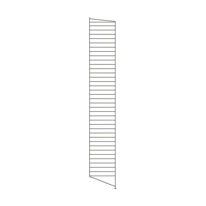 String floor panels - Dark brown, 200x30 cm, 1-pack - String