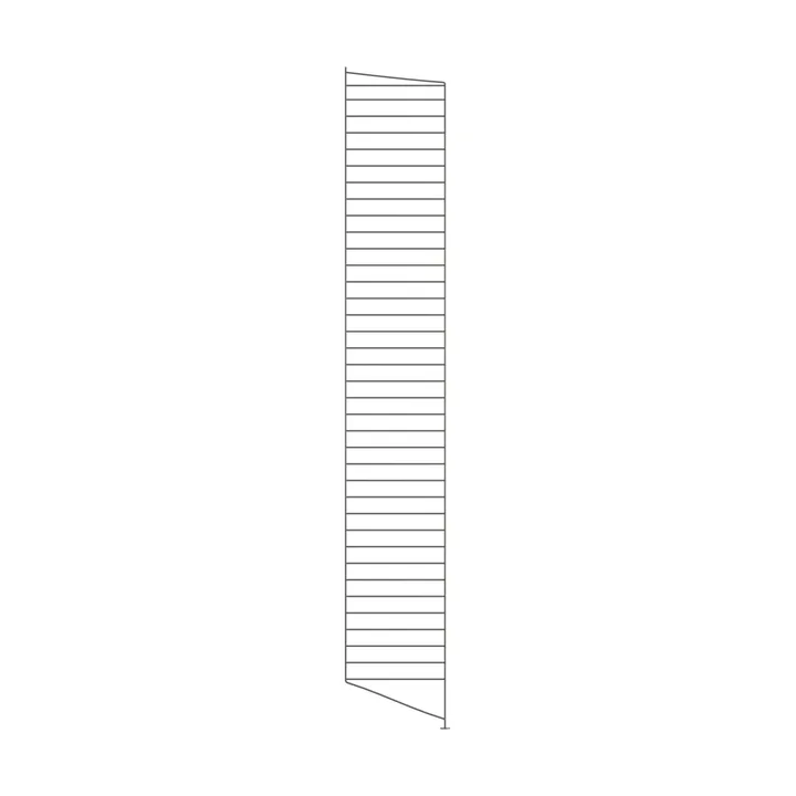 String floor panels - Dark grey, 200x30 cm, 1-pack - String