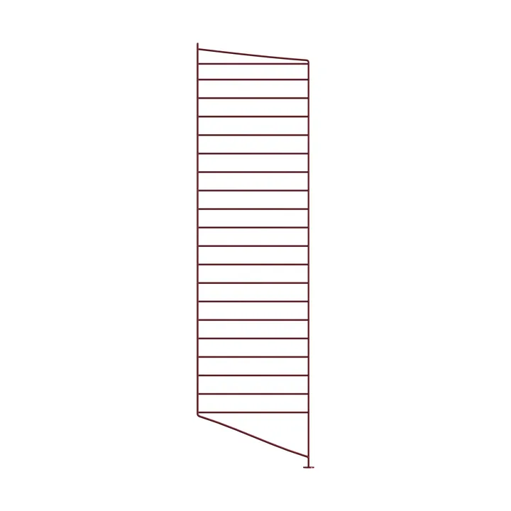 String floor panels - Dark red, 115x30 cm, 1-pack - String