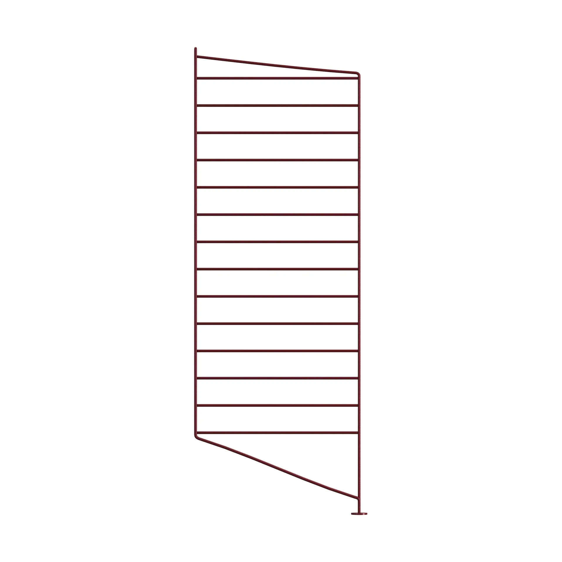 String floor panels, Dark red, 85x30 cm, 1-pack String
