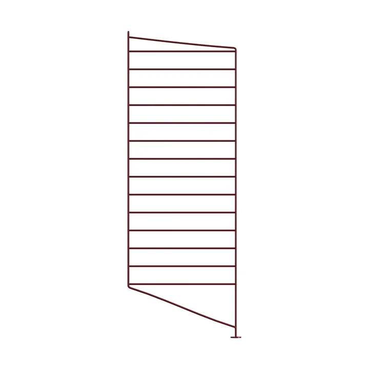 String floor panels - Dark red, 85x30 cm, 1-pack - String
