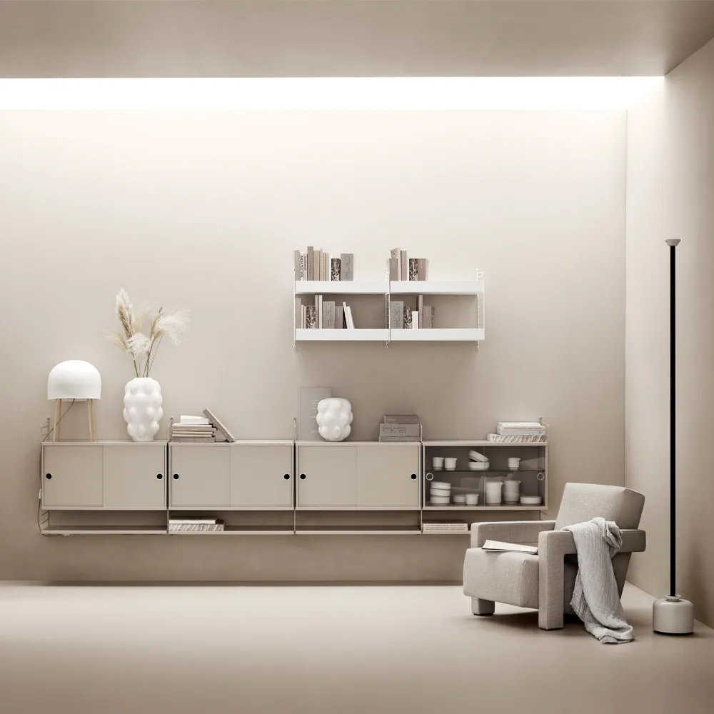 String living room ash & beige - Combination E,  String