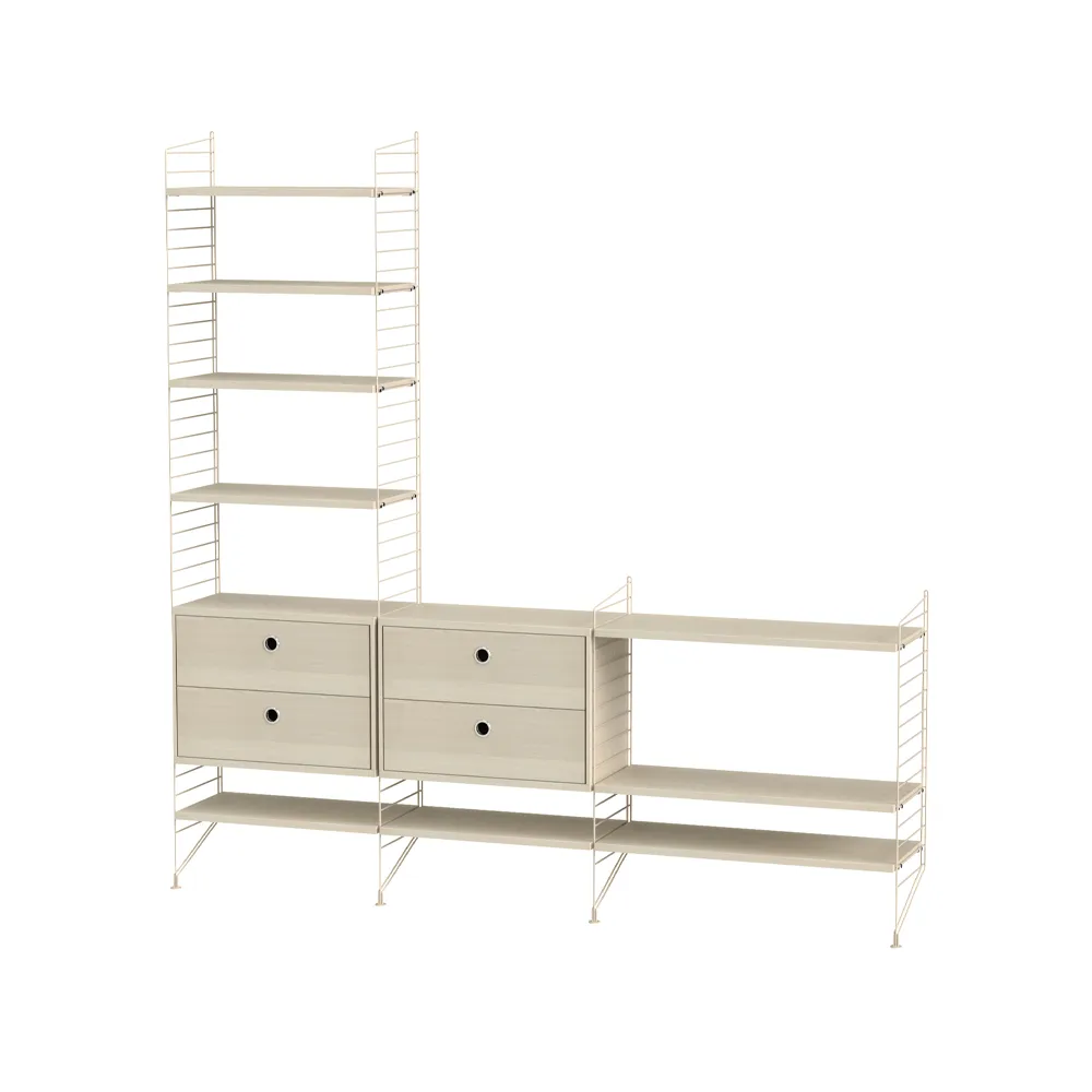 String living room ash & beige - Combination J,  String