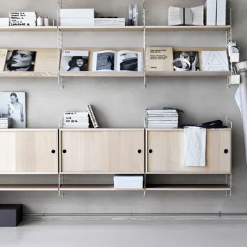 String living room ash & white - Combination E - String