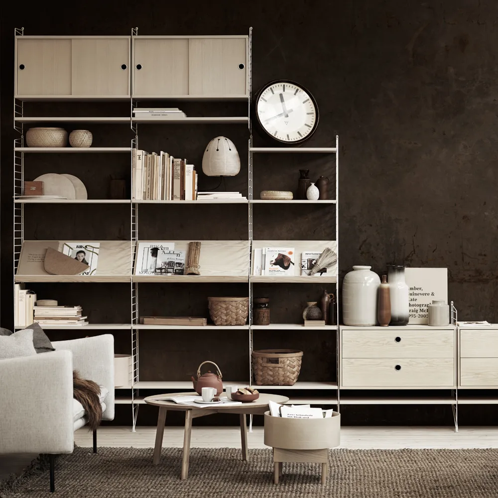 String living room ash & white - Combination J,  String