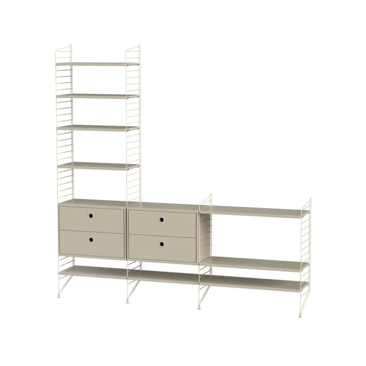 String living room beige - Combination J - String