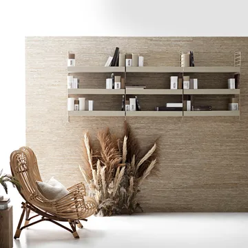 String living room beige - Combination L - String