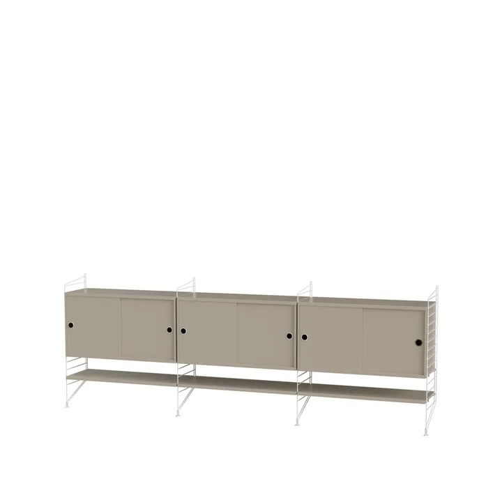 String living room beige & white - Combination F - String