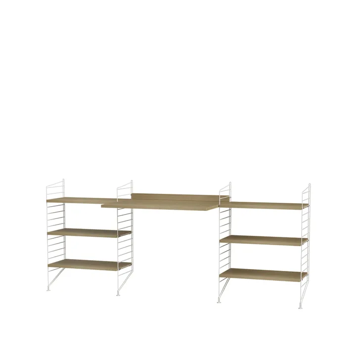 String living room oak & white - Combination D - String