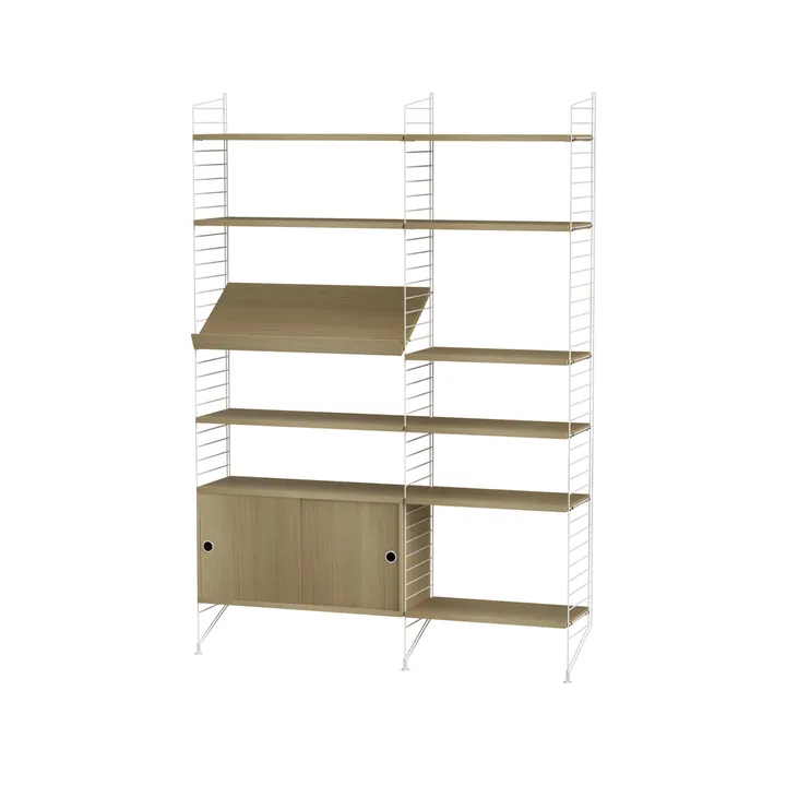 String living room oak & white - Combination H - String