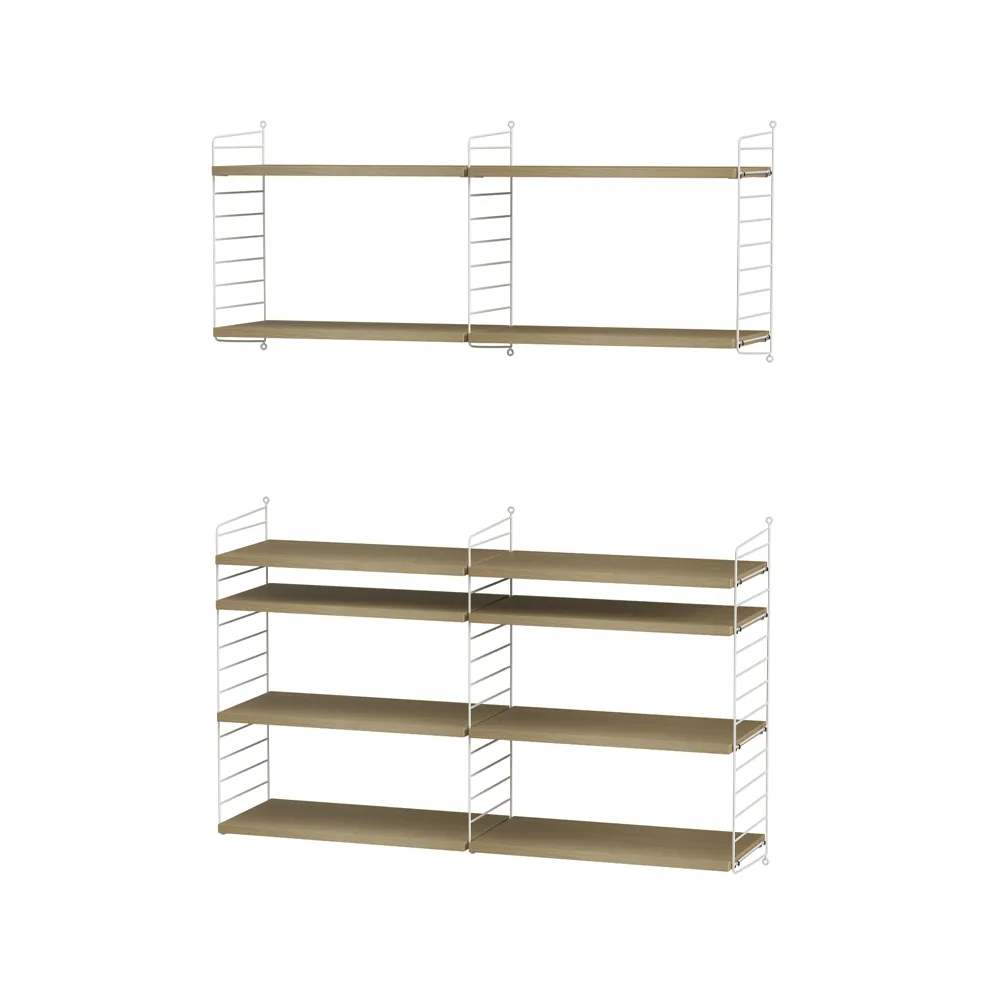 String living room oak & white - Combination N,  String