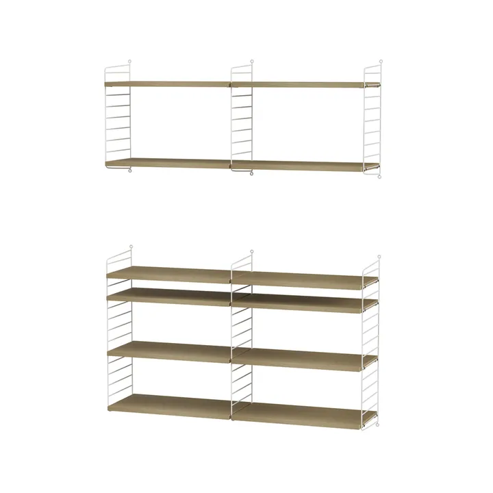 String living room oak & white - Combination N - String