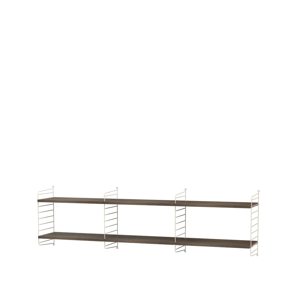 String living room walnut & beige - Combination O,  String