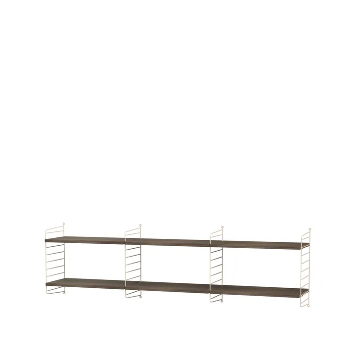 String living room walnut & beige - Combination O - String