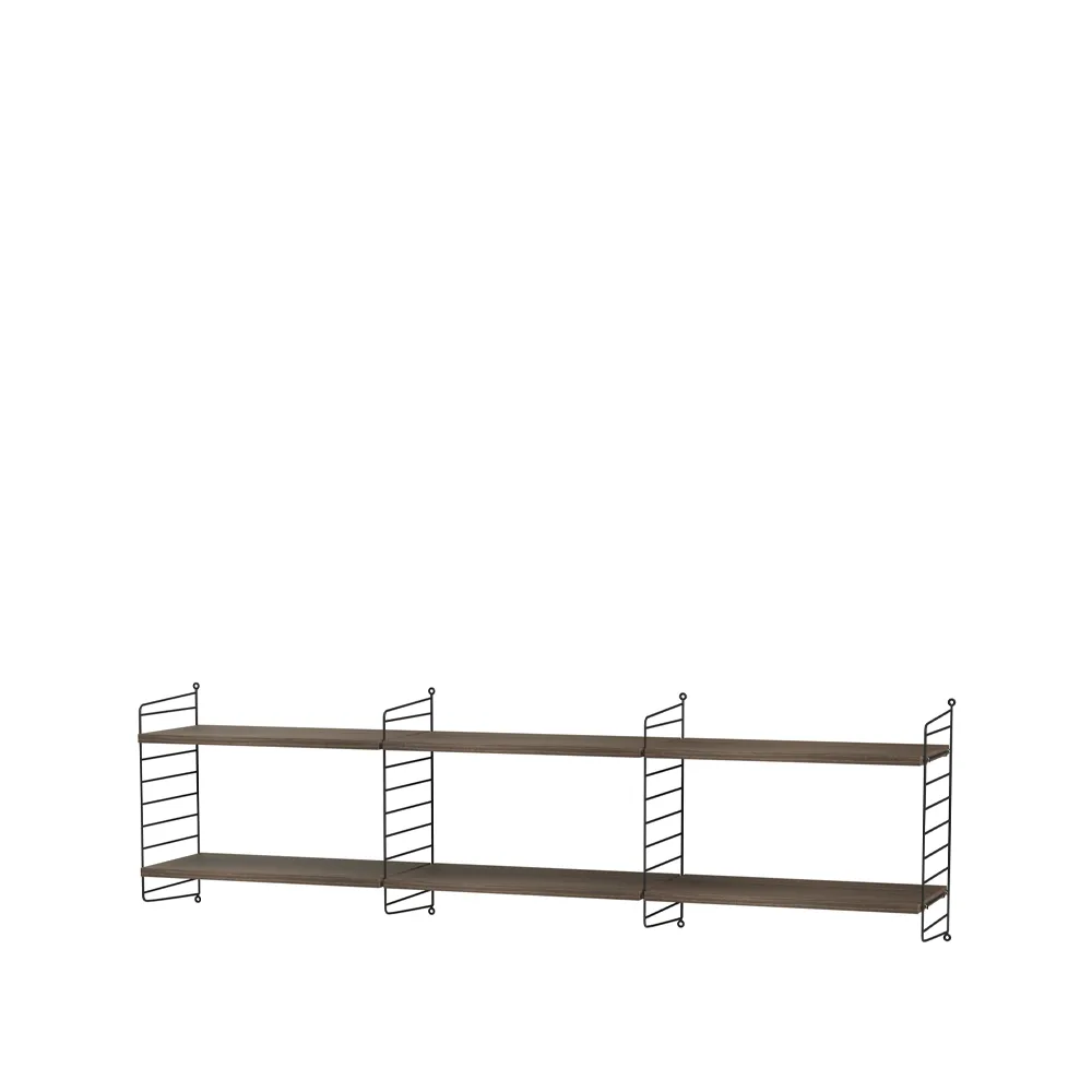 String living room walnut & black - Combination O,  String
