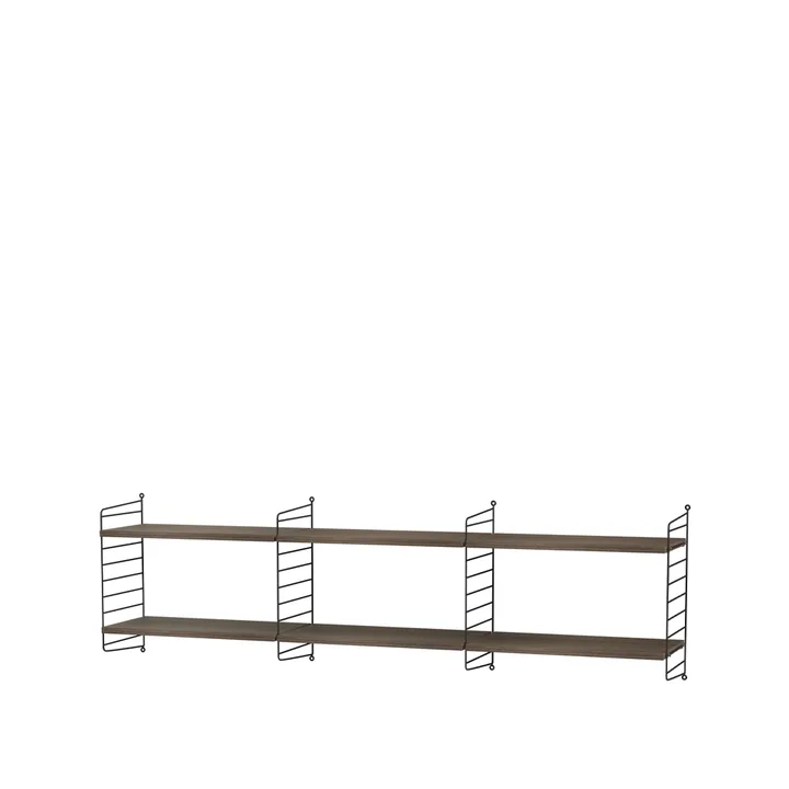 String living room walnut & black - Combination O - String