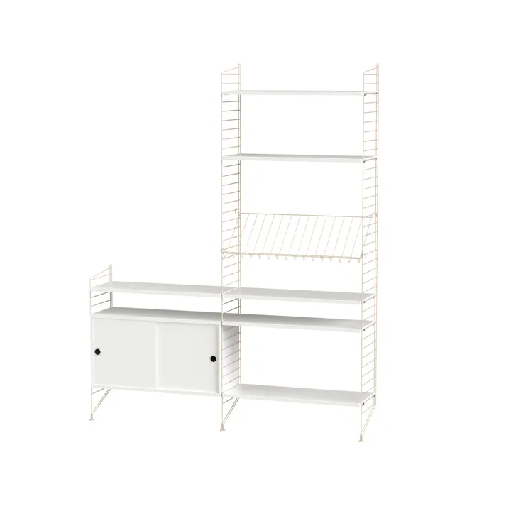 String living room white & beige - Combination K - String
