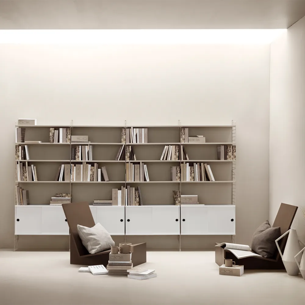 String living room white - Combination I,  String
