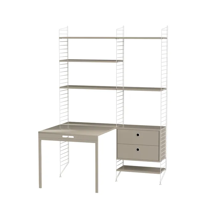 String office beige & white - Combination E - String