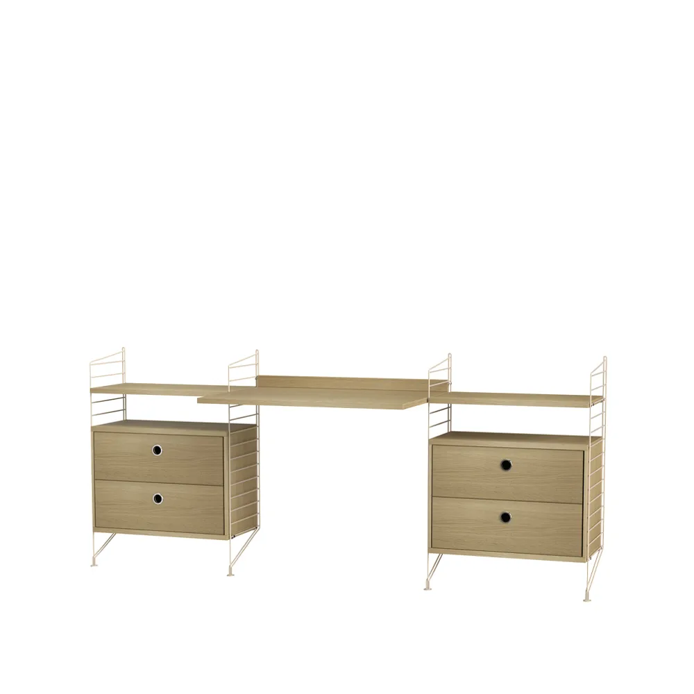 String office oak & beige - Combination C,  String