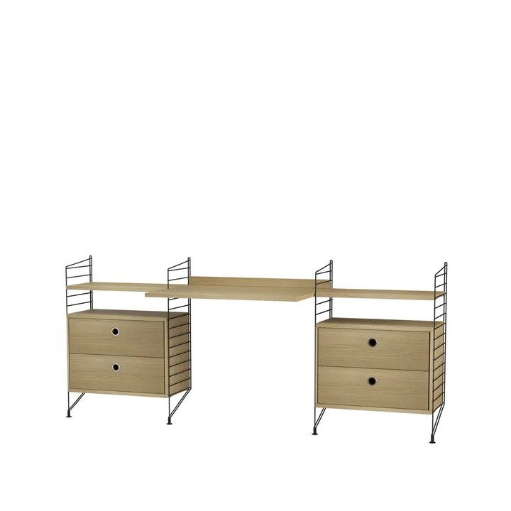 String office oak & black - Combination C - String