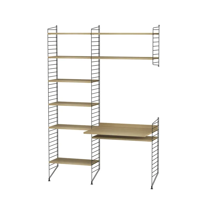 String office oak & black - Combination G - String