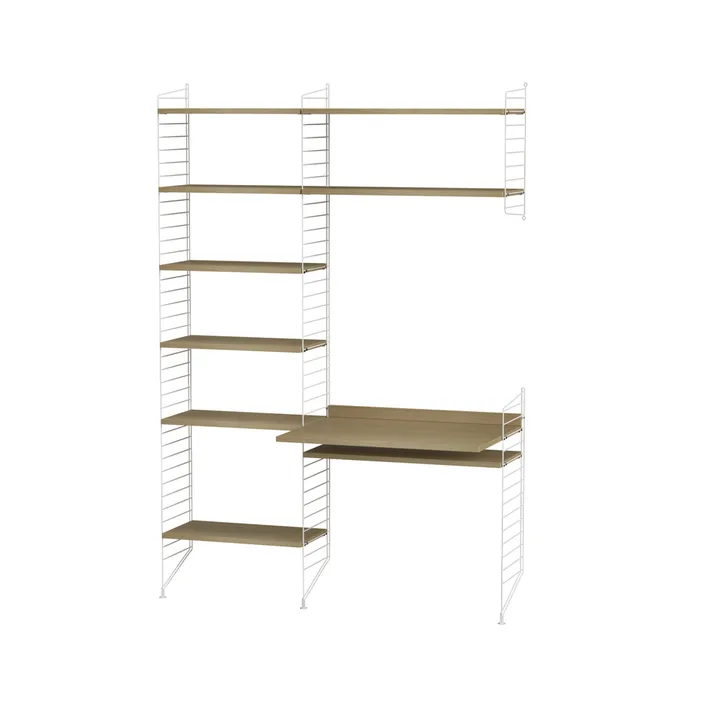 String office oak & white - Combination G - String