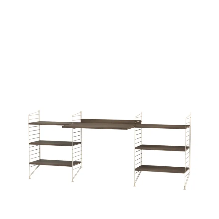 String office walnut & beige - Combination D - String