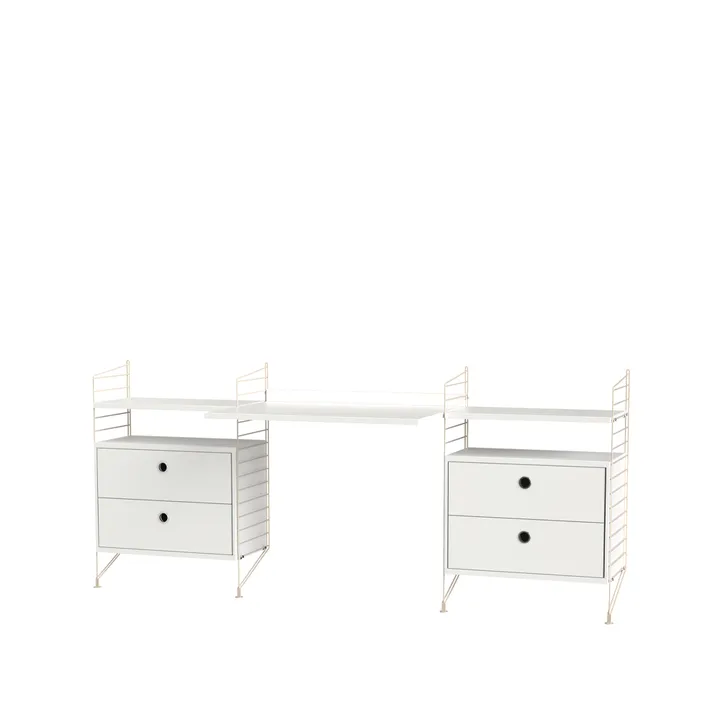 String office white & beige - Combination C - String