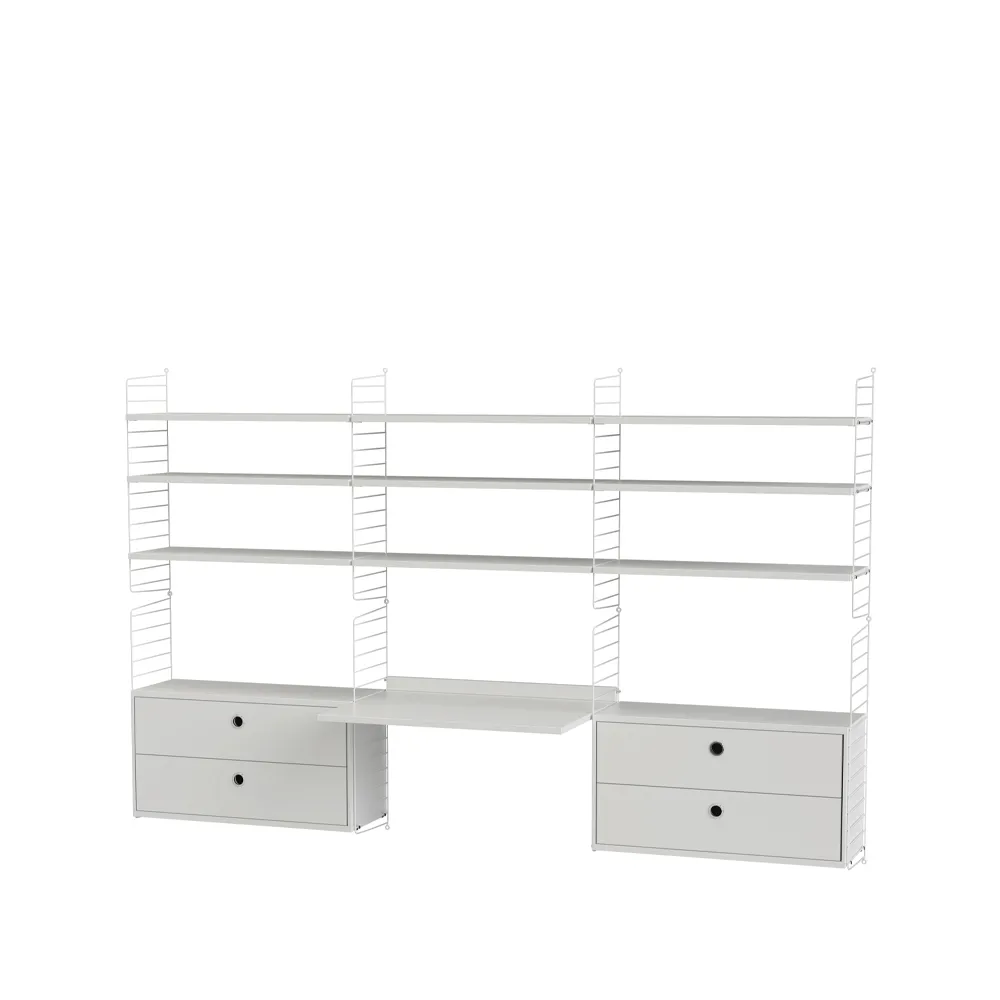 String office white - Combination F,  String