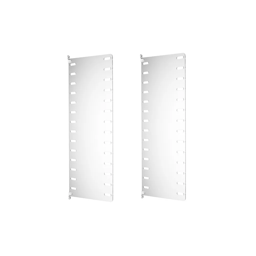 String Plex wall panel, Transparent, 75x30 cm, 2-pack String