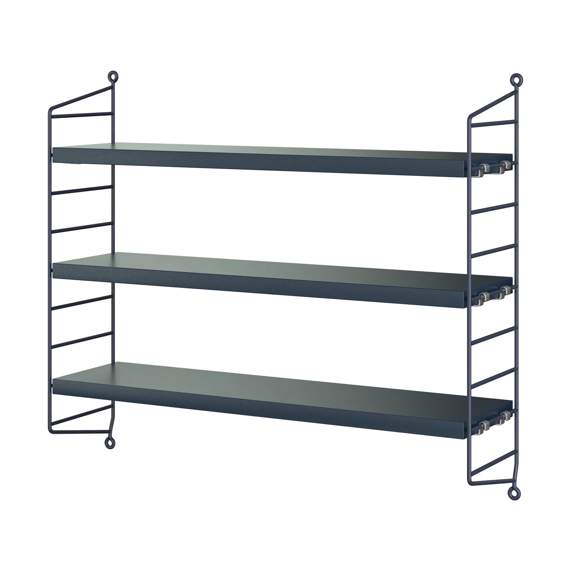 String Pocket wall shelf, Nybro blue String