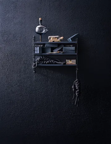 String Pocket wall shelf - Nybro blue - String