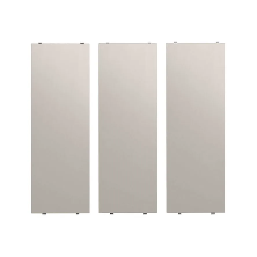 String shelf, Beige, 58x20 cm, 3-pack String