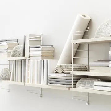 String shelf Pocket ash-white - ash-white - String