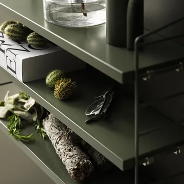 String shelf Pocket sage - Sage (green) - String
