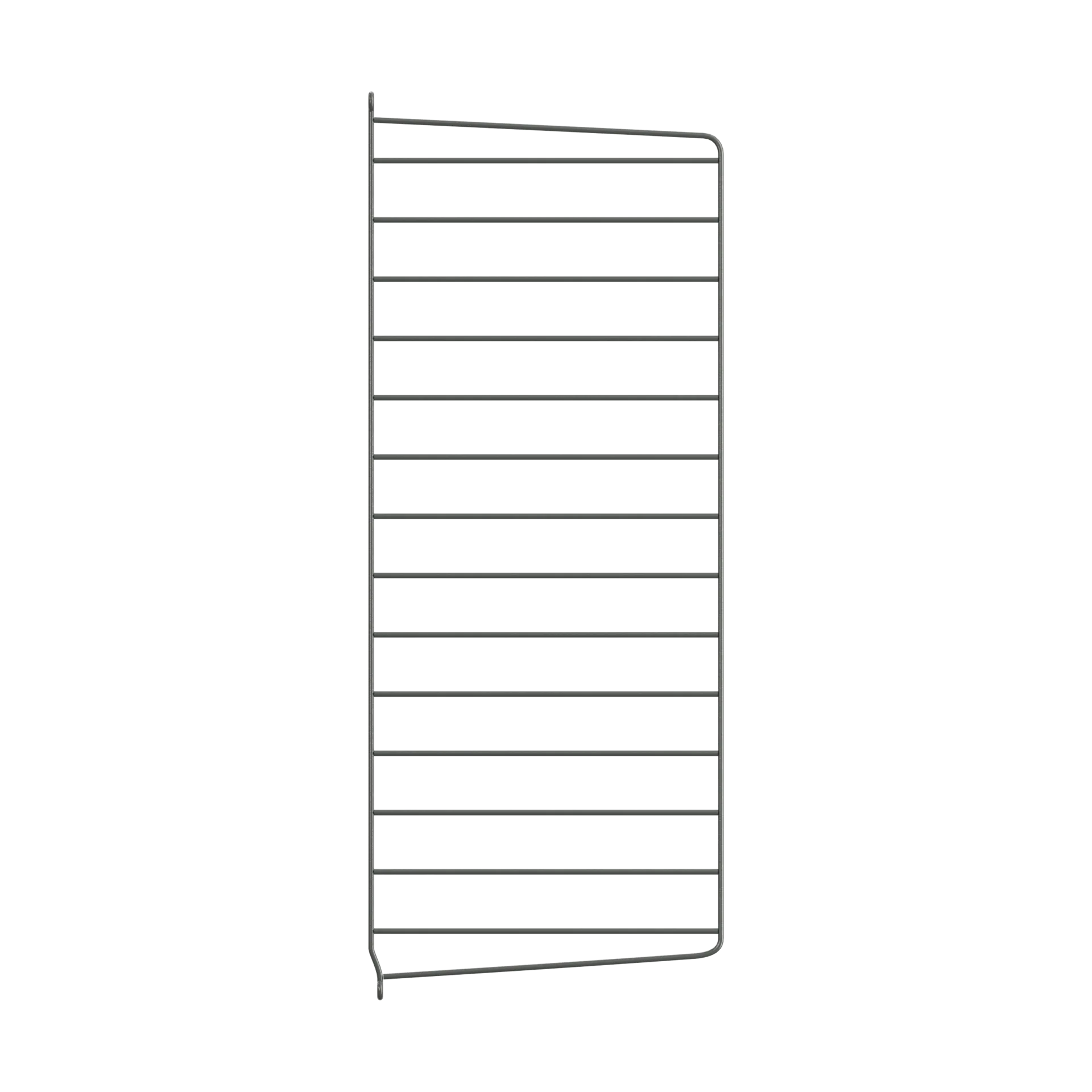 String wall panels, Dark grey, 75x30 cm, 1-pack String