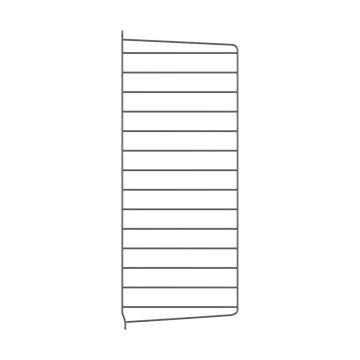 String wall panels - Dark grey, 75x30 cm, 1-pack - String