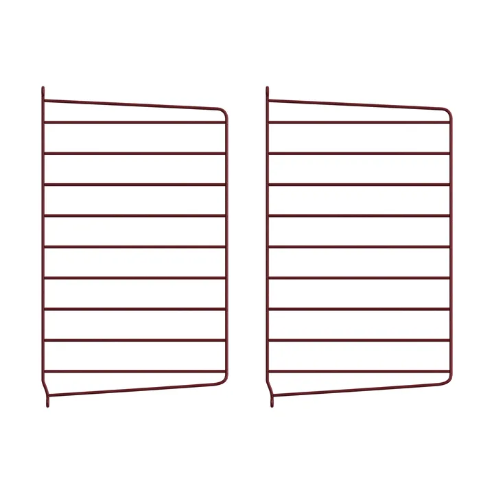 String wall panels - Dark red, 50x30 cm, 2-pack - String