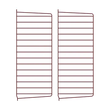 String wall panels - Dark red, 75x30 cm, 2-pack - String