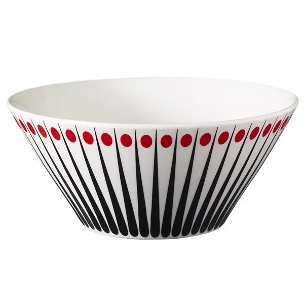 Amanda bowl large, white-tomato (red) Superliving