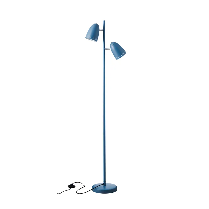 Dynamo Twin floor lamp - Smoke Blue - Superliving