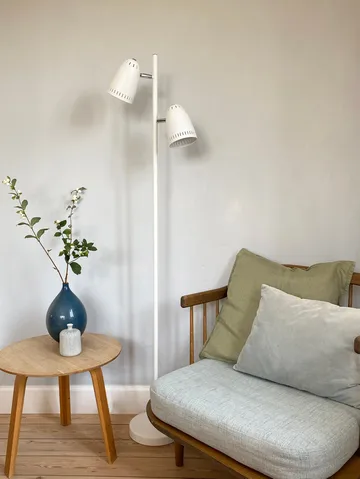 Dynamo Twin floor lamp - Whisper White - Superliving