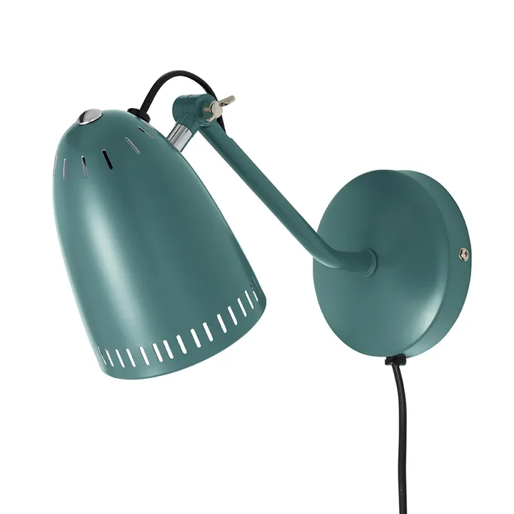 Dynamo wall lamp - matte duck green - Superliving